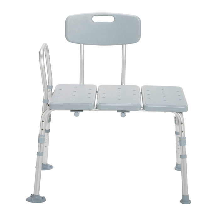 Drive Medical three piece transfer bench front view