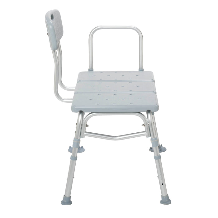 Drive Medical three piece transfer bench side view