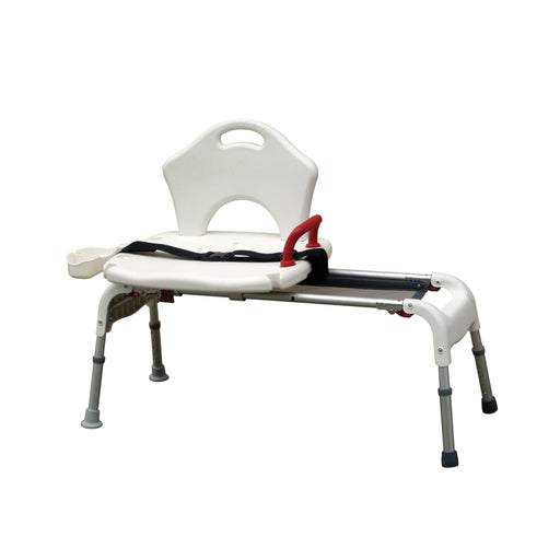 Drive universal sliding transfer bench reversed setup