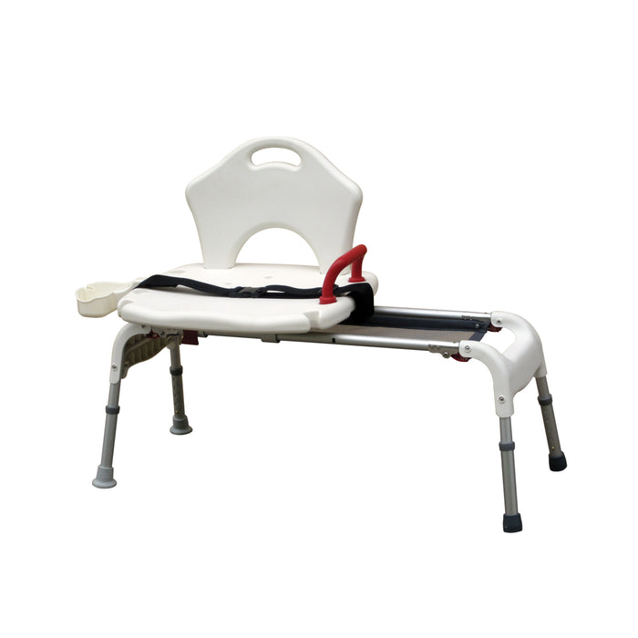 Drive universal sliding transfer bench reversed setup