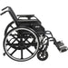 Drive Viper Plus GT wheelchair right side view with elevating leg rests