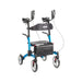 Elevate Upright Walker, Blue, Front View