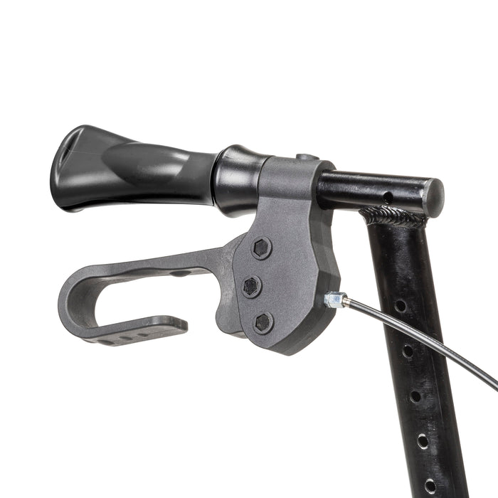 Ergonomic Handgrip and Brake Lever, Excursion X20, Onyx