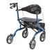 MD by Drive Excursion X20 Rollator, Sapphire, Rear View