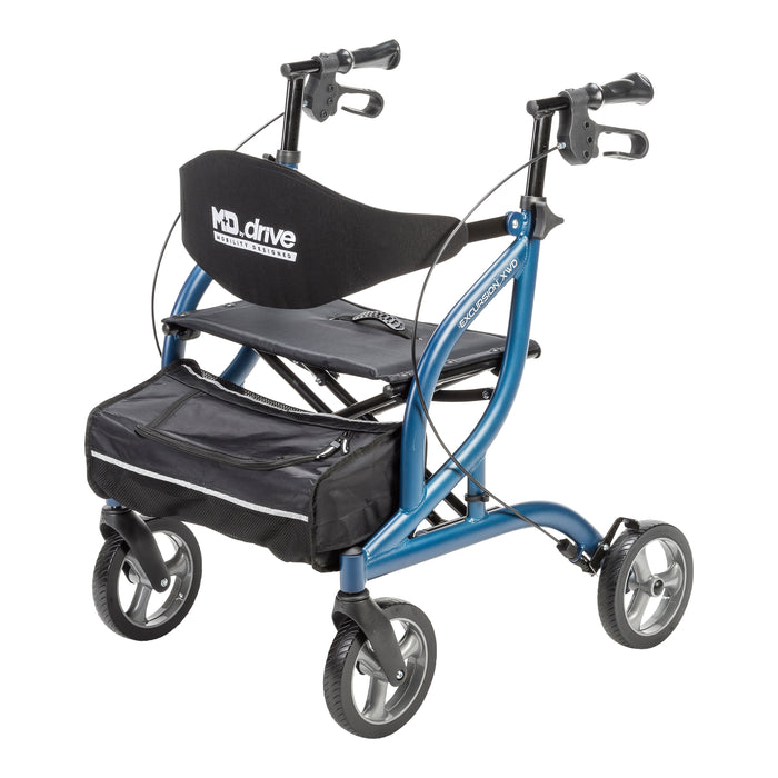 Excursion XWD Rolling Walker, 3/4 Angle View