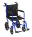 Expedition Transport Chair, Blue, Front View