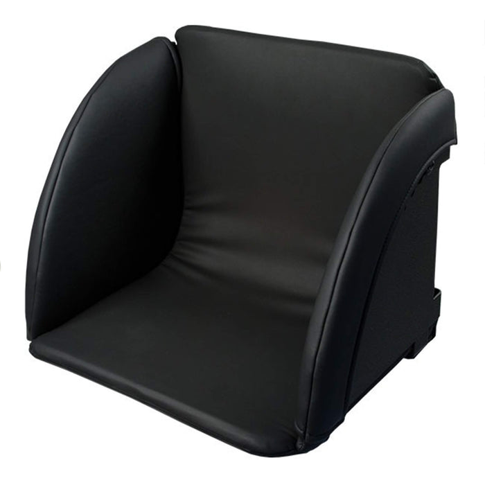 Comfort Flexion Box Easy angle adjustment from 90 degrees to 160 degrees with a single screw Lightweight, durable aluminum shell. After drilling mounting holes in footbox, 