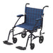 Fly Lite Ultra Lightweight Transport Wheelchair, Blue
