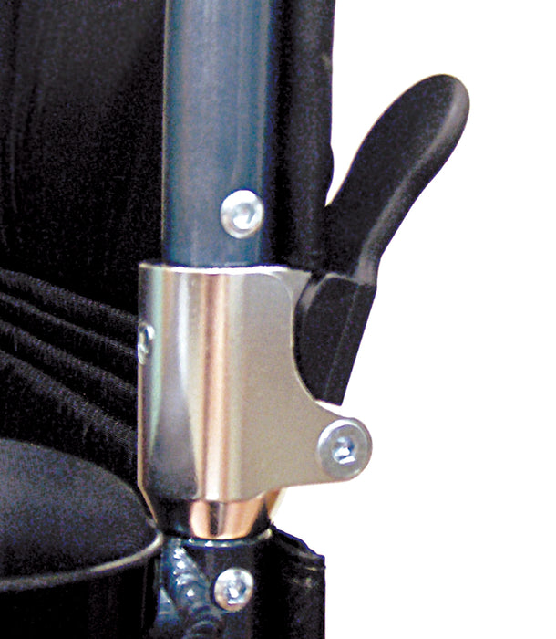 Flyweight Transport Chair, Red, Deluxe Back Release Detail