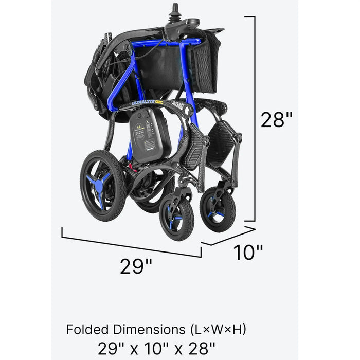 Forcemech Ultralite G20 folded dimensions 29 x 10 x 28 inches