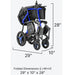 Forcemech Ultralite G20 folded dimensions 29 x 10 x 28 inches