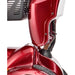 FreeRider FR-510-F II bariatric 4-wheel mobility scooter tiller hinge close up