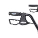Go-Lite Bariatric Rollator, Blue, Hand and Brake Grip