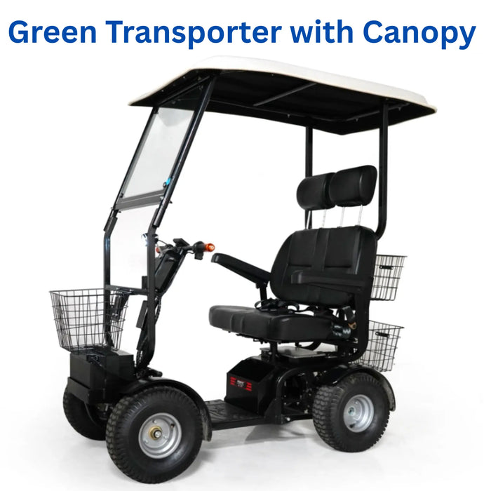 Green Transporter Cheetah Ninja left front view