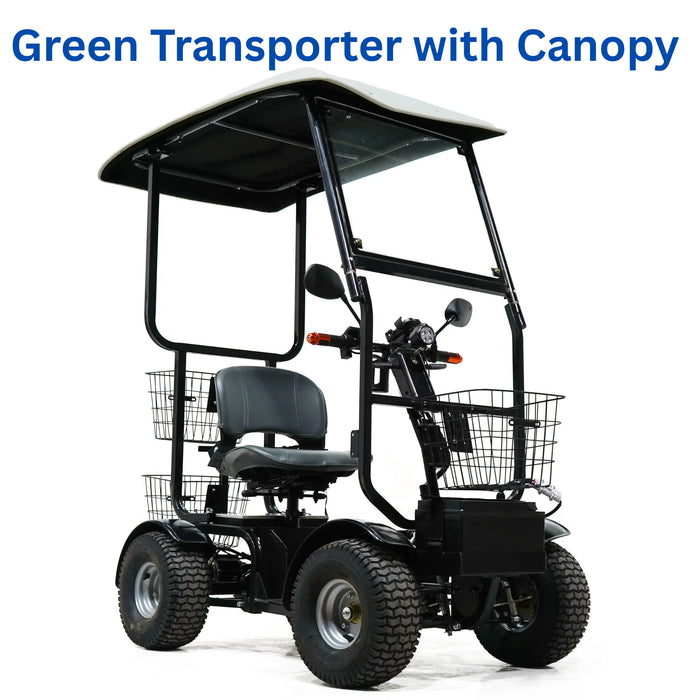 Green Transporter Cheetah Ninja right front view