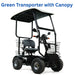 Green Transporter Cheetah Ninja right front view