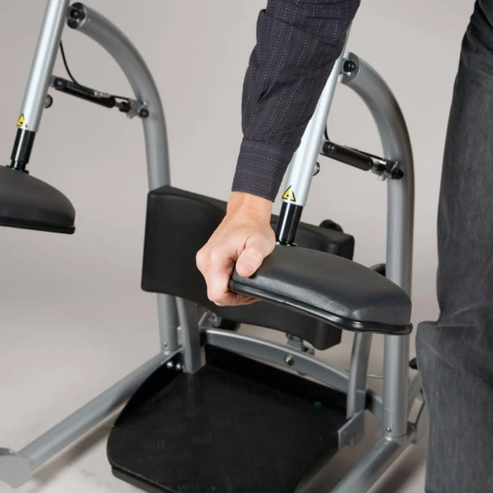 Handicare QuickMove adjustable seat pad close-up