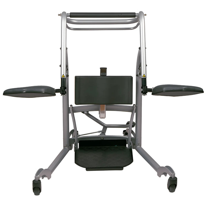 Handicare QuickMove front view with open seat pads