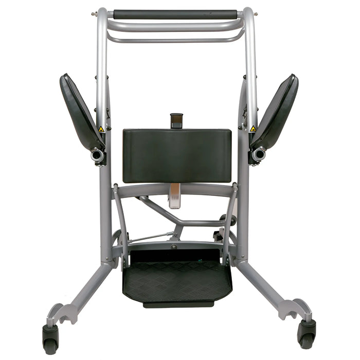 Handicare QuickMove front view with raised seat pads