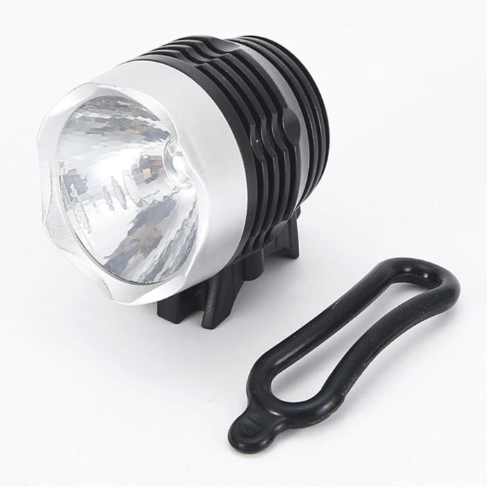 Make you and your HandyScoot™ more visible in dark conditions. This LED light easily attaches to the handlebar with a rubber strap. It has three settings: strong brightness, normal brightness and quick flash. Simply press rear green button to change the mode. Plastic case. Uses 2 x CR2032 batteries (included).