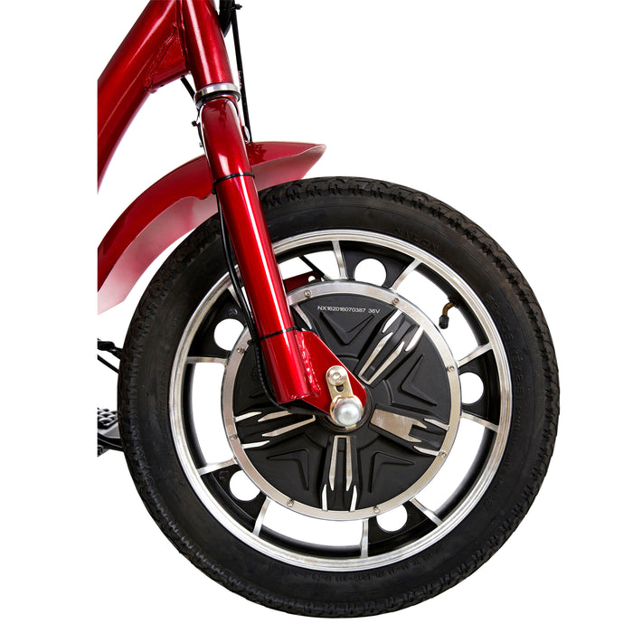 Drive Medical ZooMe Three Wheel Scooter, Red — View 11