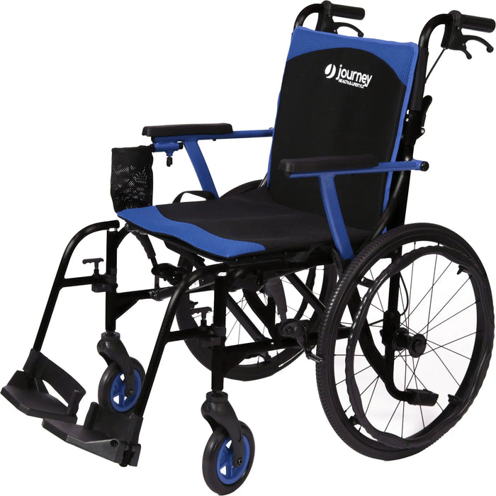 Journey So Lite C2 ultra lightweight wheelchair blue