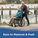 Journey So Lite C2 lightweight wheelchair outdoor use