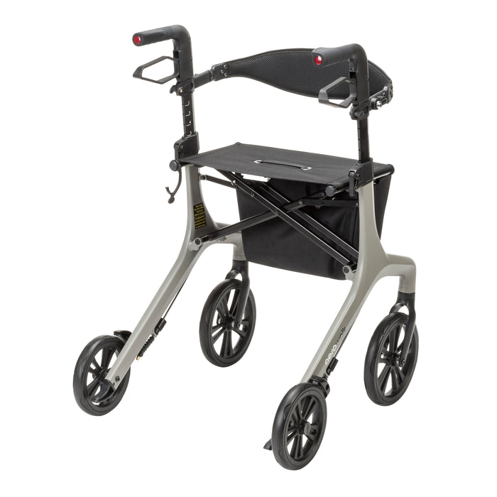 Lightweight Rollator for Seniors, Angled Rear View