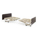 LX-BARI-SF Lincoln Expandable Bariatric Bed Split Frame Design adjustable hospital beds on a white background