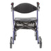 MD by Drive Excursion X20 Rollator, Onyx, Front View