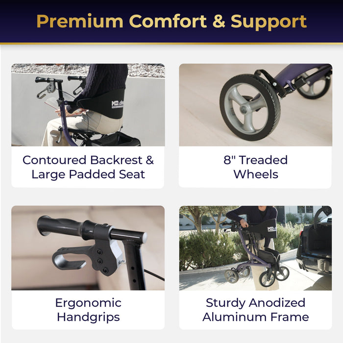 MD by Drive Rollator, Features