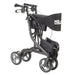 MD by Drive Rollator, Onyx, Folded for Storage-1