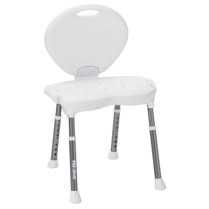MD by Drive folding shower chair with backrest