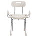 MD by Drive X-Fold shower chair, stone, front view