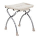 MD by Drive X-Fold shower chair seat, stone