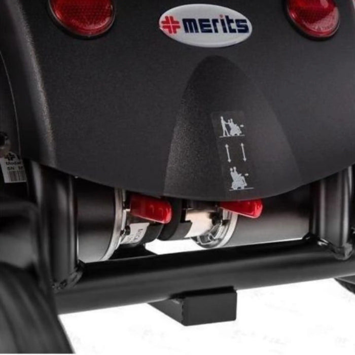 Merits Rear Pod Merits P326A Vision Sport Mid-Wheel Drive Powerchair