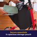 Nitro Euro Style 3-Wheel Rollator Rolling Walker