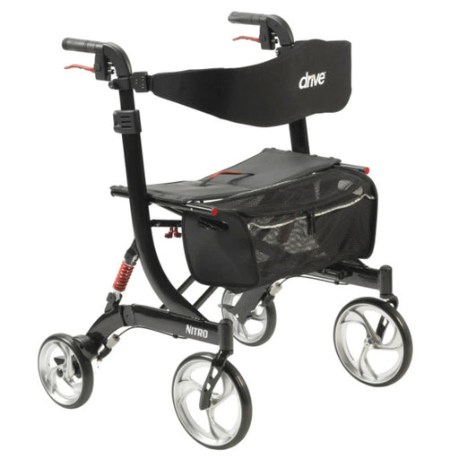 Nitro HD Rollator front left view
