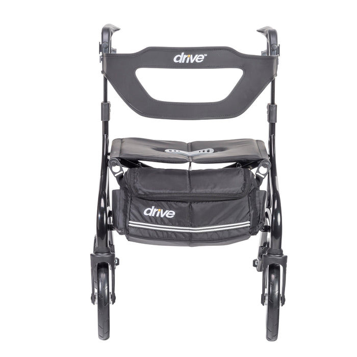 Nitro Sprint Rollator, Black, front view