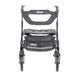 Nitro Sprint Rollator, Black, front view
