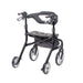 Nitro Sprint Rollator, Black, Handle and Brake Lever Detail