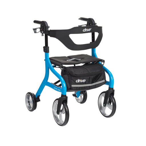 Nitro Sprint Rollator, Blue, Front View