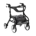 Nitro Sprint Rollator Hemi Height, Black, Front View