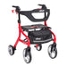 Nitro Sprint Rollator, Red, Front View
