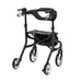 Nitro Sprint Rollator Tall, Black, Rear View
