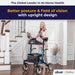 Elevate Upright Walker, Blue