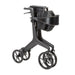 Drive Medical AeroCarbon Rollator, Black, Side View