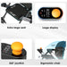 Paiseec W3 electric wheelchair features including an extra-large seat, large display, 360-degree joystick, and ergonomic chair design.