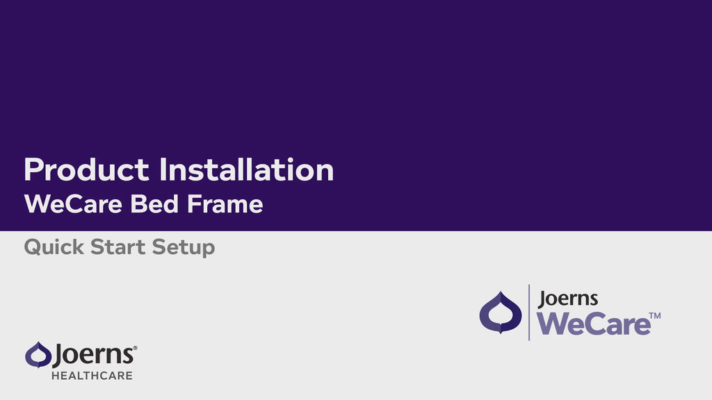 Joerns WeCare Full-Electric Adjustable Bed - Installation Video