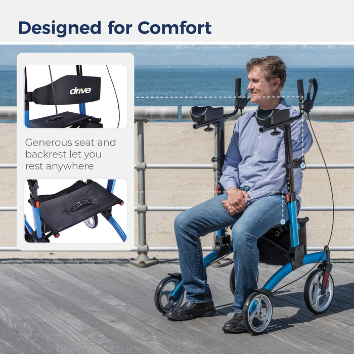 Elevate Upright Walker, Grey
